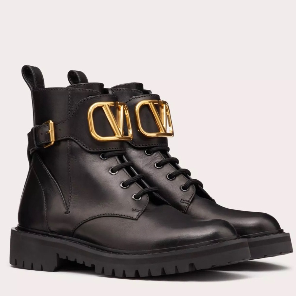 Valentino Garavani combat boots